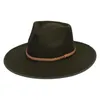 Uomo Donna Cappello a cilindro Fedora Bulk Feltro Cappelli Fedora Jazz Cappello Panama Donna Cappellino a tesa larga Cappellini uomo donna 2021 Autunno Inverno Regalo di Natale all'ingrosso