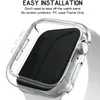 Caso para apple watch 7 caso 41mm 45mm 44mm 40mm 42mm 38mm acessórios protetor de pc capa pára-choques iwatch série 6 se 5 4 3 case4895826