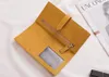 Retro Classic Ladies Clutch Bag Coin Purse Designer Women Women Multi-Cart Pocket Pocket Female Feminino Cr￩dito de grande capacidade PO B299L