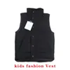 Kids Waistcoat Boys Jackets Girl Winter Coats Classic Letter Vest Down Clothe Baby Teen Clothes Outerwear Children Clothing Coat Jacket Cardigans Weskit