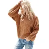 Casual Pullover Warm Sweater Women O-neck Long Sleeve Loose Autumn Winter Female Streetwear Jumper Knitted 210603