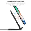 Portable 5W/10W Fast Wireless Charger Mobile Phone Holder USB Qi Vertical Charging Pad Induction Dual Coila23297D