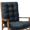 Cushion/Decorative Pillow 2Pcs Rocking Chair Pearl Cotton Cushion Thick Seat Rattan Sofa Garden For Home Relax