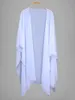 Chiffon witte blouse cover rok netto garen kwast kleding badmode badpak vrouwen dames