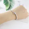 Roestvrijstalen sieraden kristal schattige armbanden hoofd opening armband voor dames liefdesgeschenken groothandel 2110074696231