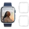 Para Apple Watch Case TPU Clear Protector Cover para iWatch Series 5 4 3 2 45mm 41mm 44mm 40mm 42mm 38mm Fundas cubiertas frontales