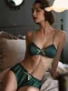 Sexy Sweet Sexy Lingerie Sous-vêtements Ensemble Été Section Mince Lady Sans Anneau En Acier Soie Soutien-Gorge Confortable Ensemble Culotte et Soutien-Gorge Ensemble X0526