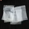 Hele 1000 stks 4x6cm Clear Self Seal Zipper Ziplock Verpakking Voedsel Retail Retail Hersluitbare Bakken Verpakking Tas Pouch
