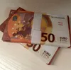 Jeu 50 Toygun Euro Prop Bar vente en gros fausse scène atmosphère Festive anniversaire argent film Euros fête film propsCVVL