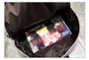 Moda unisex semplice tinta unita con cerniera zaino borsa da viaggio borsa da scuola per studenti bambini Bookbag per ragazza adolescente
