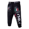 Pantalones deportivos para hombres Diseño de impresión italiano Pantalones cortos casuales