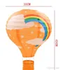 Wholesale 12''30cm Rainbow Decoration Air Balloon Paper Lantern Bar decora Kids Birthday Party Wedding supplies