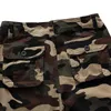 Zomer Heren Camouflage Camo Cargo Shorts Casual Katoen Baggy Multi Pocket Army Military Plus Size 44 Rijbroek Tactical 210713