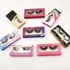 3D False Eyelashes with Box packing Wispies Fluffies Drama Eyelash Natural Long Soft Handmade Black Faux Lashes