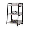 米国在庫ACME WENDRAL BOOKSHELF（3層）、ナチュラルブラック家具451R