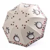 7 färger totoro märke Kvinna Söt roligt paraply för kvinnor Parasol Folding