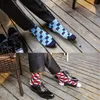 Men's Socks Classic Men Casual Business High Quality Happy Combed Cotton Harajuku Fashion Clothing For