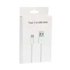 Micro USB Charger Cables Type C fast charger 1M 3Ft 2M 6FT Sync Data Cable for Samsung Cell Phone Fast Charging With Retail Box