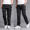 Men's Summer Straight Pants Trousers Outdoors Sportwear Thermal Waterproof Zippers Fitted Sweatpants Joggers Men 210715