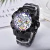 Fashion Clown Watch Men Watches Quartz Movement Subdials Work Stopwatch Special Unique Full Rostless Stee Lifestyle Waterpoof Jok298s