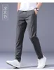 Pantaloni da uomo di grandi dimensioni 4XL Pantaloni casual Pantaloni da pista sottili da uomo Pantaloni elasticizzati a gamba dritta rapida Pantaloni sportivi da jogging Pantaloni maschili