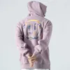 Män Hip Hop Hoodie Sweatshirt Van Gogh Starry Night Print Streetwear Pullover Höst Bomull Harajuku Hooded Hoodie Purple 210728