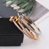 Luxe Manchet Armband Zirkoon Bangle Sieraden Hand Mode Vrouwen Accessoires Schoonheid Polsband Ornament Rose Gold Drop Shipping Q0720