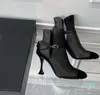 2022 Autumn lederen schapenvachtlaarzen, modieuze luxe martin laarzen ontwerper Ankle Boot Goddess Boots Hoge kwaliteit Grootte: 35-41