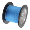 Vlechtlijn 500m 550 yards Blauw PE gevlochten vissen 4 strengen 18 28 40 50 70 80 90LB Multifilament Tackle accessoires