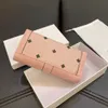 2021 luxurys wallet For Men /women Purse Printed flower leather Wallets man Fashion Designer small purses card holder with box