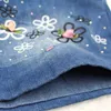 Verkoop Kids Overalls Lente Herfst Denim Jumpsuit Kinderen Katoenen Losse Blauwe Jeans Overall Gratis 210622