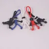 Building Block Doll Toy Key Chains Biker Helmet Pendant Keychain Braided Rope Paracord Buddy Bag Car Hanging Backpack Key Holder G1019