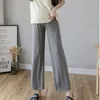 Maternity Bottoms Cotton Blend Women Pants Over Belly Pajama Sleeping Summer Wide Leg