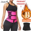 Waist Body Trainer Corset Women Girdle Neoprene Cincher Slimming Belt Weight Loss Sweat Sport Flat Belly Sheath Tummy Shaper 210708
