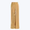 Pleated Black Trouser For Women High Waist Casual Loose Wide Leg Basic Pants Female Fashion Clothing Style 210521