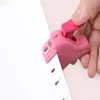 2022 New Creative Mini Stapler Safe Staple Office Paper Bindande Stareless Staplers Without Staples