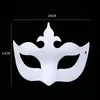 DIY environmental protection White Masquerade mask Halloween party Masks Blank hand drawing Facemask T9I001358