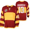 カスタムヘリテージクラシック2011ビンテージホッケー12 Jarome Iginla Jersey Al Macinnis Sean Monahan Elias Lindholm Johnny Gaudroeauウォームアップホッケージャージ