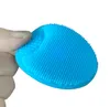 Miękki silikonowy puszek do mycia twarzy twarzy szczotka złuszczająca spa skóra szorowanie narzędzia do czyszczenia sn2465