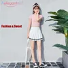 Aelegantmis Sweet Pleated Skirt Women Preppy Style Mini High Waist Girls Vintage Black White Cute School Uniforms s 210607