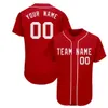 Homens Custom Beisebol Jersey Costura Completa Qualquer Nome Números e Nomes de Equipe, Pls Personalizado Adicionar Observações em Order S-3XL 051