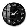 数学方程式と表記数学の黒板オタクの壁時計教育ギフト学校教室の装飾210401