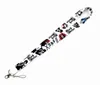 20pcs Cartoon Japan Anime Black Butler Neck Strap Lanyards Badge Holder Rope Pendant Key Chain Accessorie New Design boy girl Gifts Small Wholesale 2022 #27