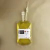 Sacca di sangue trasparente da 350 ml Sacchetti per bevande energetiche Sacchetti riutilizzabili in PVC per Halloween per forniture per feste