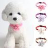 Cat Collars & Leads Faux Suede Compact Elegant Design Cats Necklace Comfortable Collar Nice-looking For Kitten