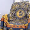 Konstelacja geometryczna sofa koc rzut streszczenie dekoracja salonu koce do bólu piknikowego mata dywan Tapestry287n