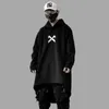 April Momo Männer Harajuku Hip Hop Mäntel Männliche Jacke Übergroße Lange Hoodie Baumwolle Mode Swag Jacken Streetwear Hombre 211217