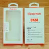 Universal Big White Black Paper Display Retail Pakket Box met Venster Haak voor iPhone 13 12 Pro Max 8 Plus Case Cover