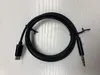مع حزمة USB C إلى 3.5mm AUX Headphones Type-C Audio Cables Jack Adapter For samsung Huawei Mate 20 P30 pro LG S20 plus
