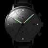 Wristwatches Wysokiej Jakości Mężczyźni Zegarki Luminous Leather Casual Wodoodporny Zegarek Quartz Auto Data Mężczyzna Zegar Relojes Hombre Moda 2021